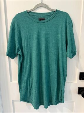 Goodlife Short-Sleeve Crewneck T-Shirt in Teal Green